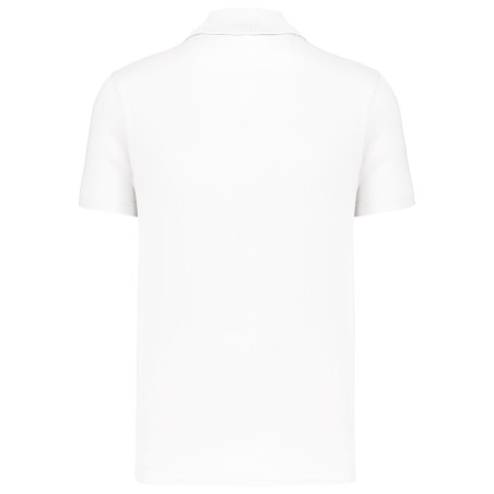 Polo interlock de manga corta hombre