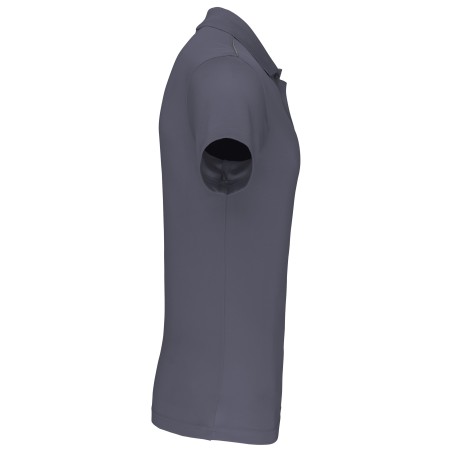 Polo interlock de manga corta hombre