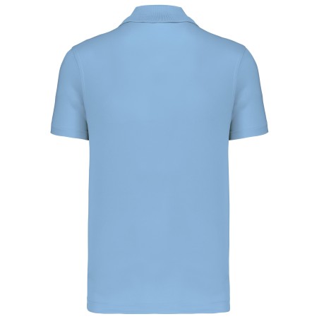Polo interlock de manga corta hombre