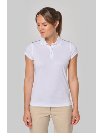 Ladies\\\' short-sleeved polo shirt