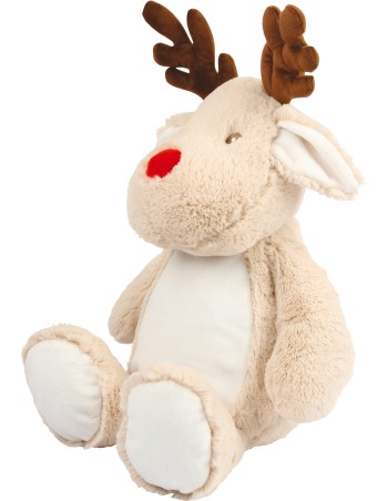 Reno de peluche con cremallera 2