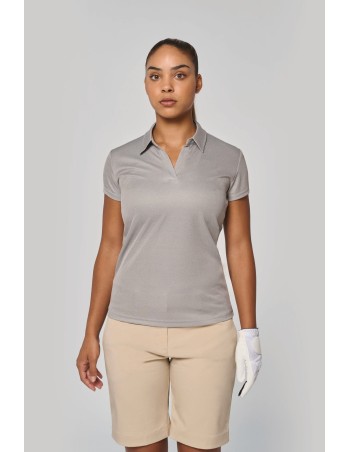 Ladies\\\' short-sleeved polo shirt