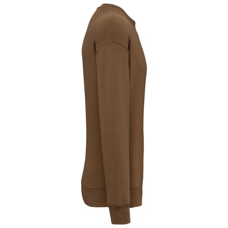 Sudadera ecorresponsable cuello redondo oversize unisex