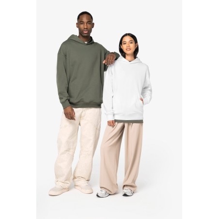 Sudadera ecorresponsable con capucha oversize unisex