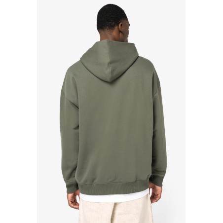 Eco-friendly unisex oversize hooded sweatshirt