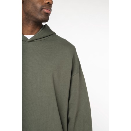 Eco-friendly unisex oversize hooded sweatshirt
