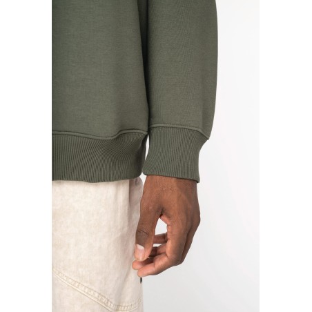 Eco-friendly unisex oversize hooded sweatshirt