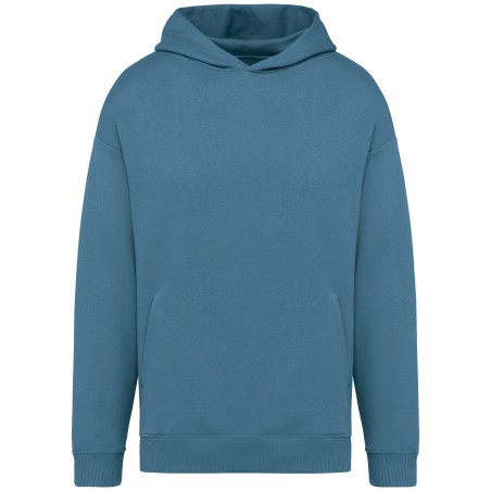 Eco-friendly unisex oversize hooded sweatshirt