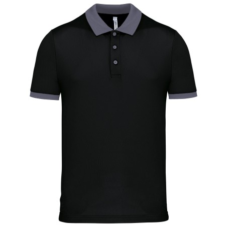 Men\\\'s performance piqué polo shirt