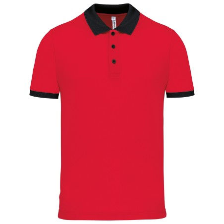 Men\\\'s performance piqué polo shirt