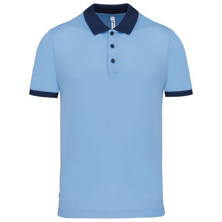 Men\\\'s performance piqué polo shirt