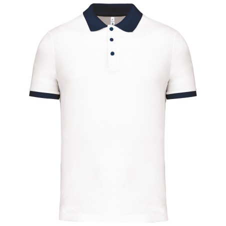 Men\\\'s performance piqué polo shirt