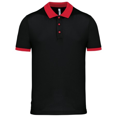 Men\\\'s performance piqué polo shirt