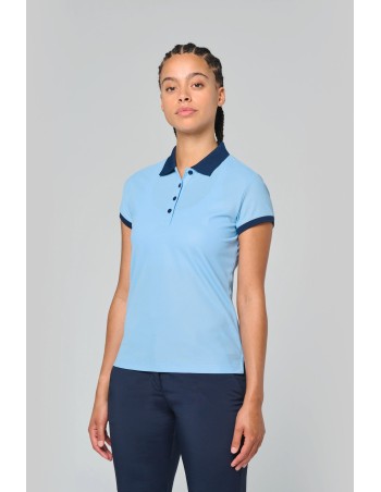 Ladies’ performance piqué polo shirt