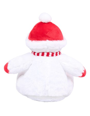 Peluche Muñeco de nieve con cremallera 2