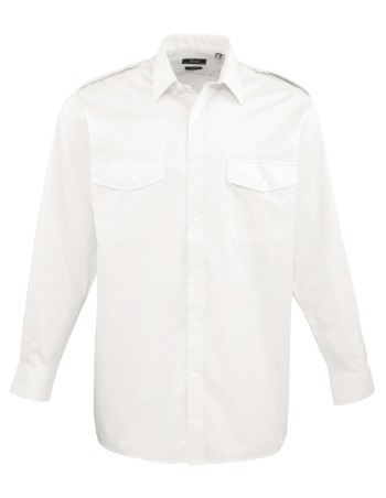 Camisa Piloto manga larga hombre 2