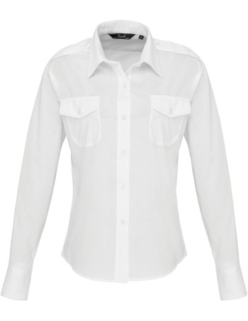 Camisa Piloto manga larga mujer 2