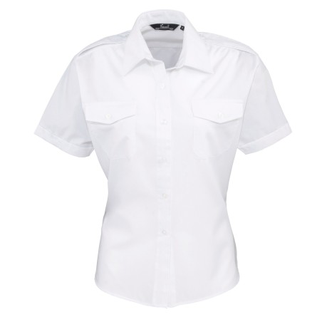 Ladies\\\' Short-Sleeved Pilot Shirt