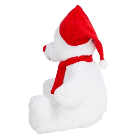 Zipped Christmas cuddly toy bear