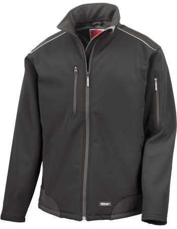 Ripstop Softshell Workwear Jacket with Cordura 2