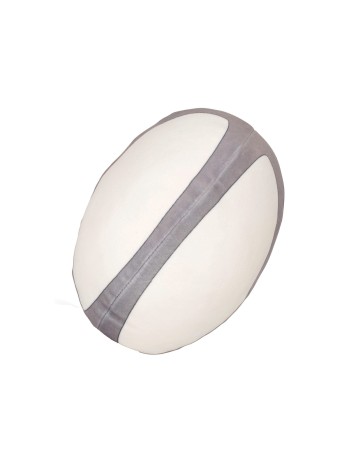 Balón de rugby con cremallera