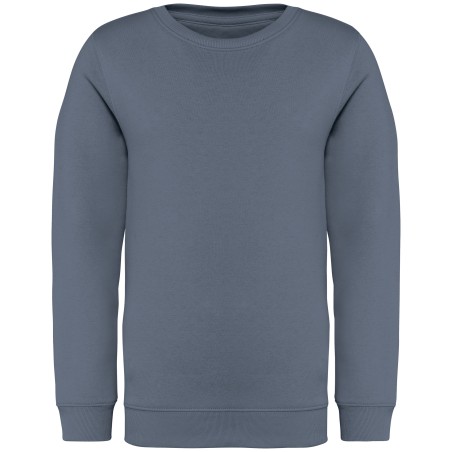Eco-friendly Kids\\\' round neck sweatshirt