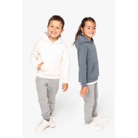 Eco-friendly kids\\\' hooded sweatshirt