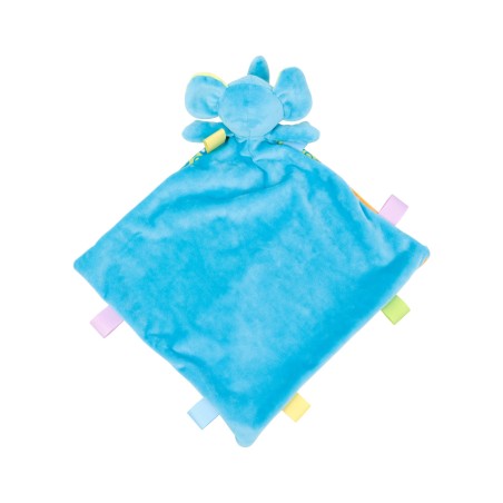 Flat multicolour elephant comforter