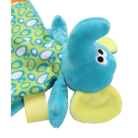 Manta multicolor elefante