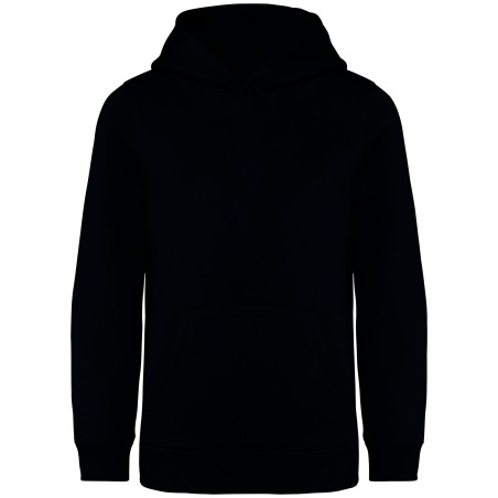 Sudadera  ecorresponsable con capucha infantil