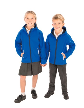 Chaqueta Softshell capucha niños