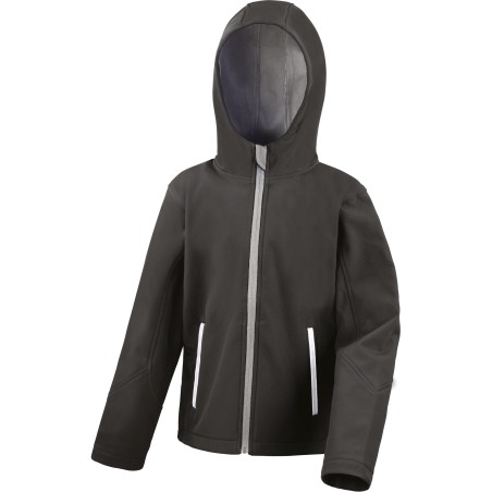 Kids\\\' TX Performance Hooded Softshell Jacket