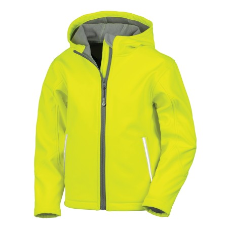Kids\\\' TX Performance Hooded Softshell Jacket