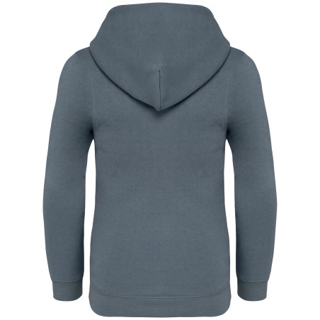 Sudadera  ecorresponsable con capucha infantil
