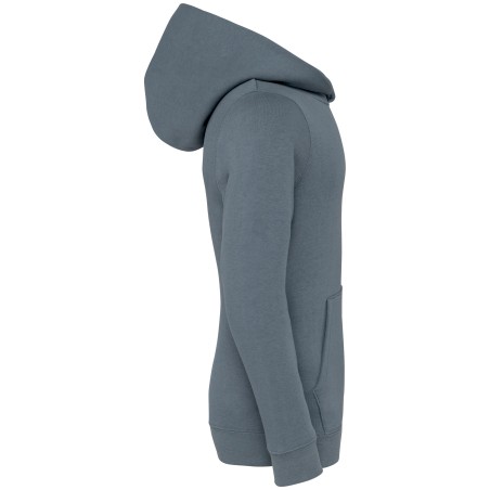 Sudadera  ecorresponsable con capucha infantil