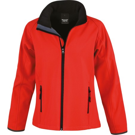 Ladies\\\' Printable Softshell Jacket