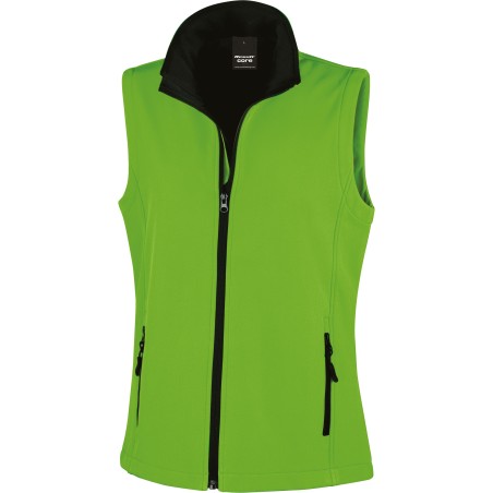 Ladies\\\' Printable Softshell Bodywarmer