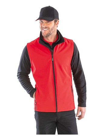 Chaleco Softshell Printable hombre