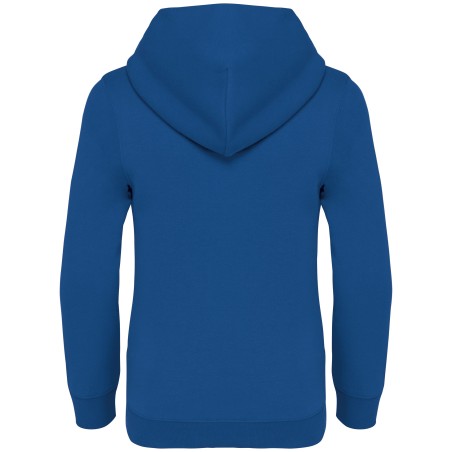 Sudadera  ecorresponsable con capucha infantil