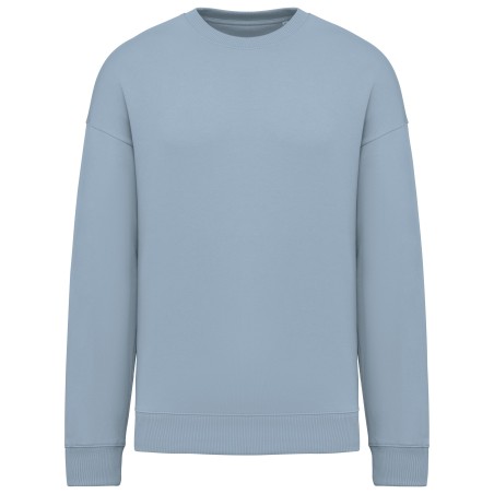 Sudadera ecorresponsable cuello redondo oversize unisex