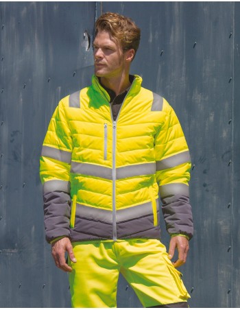Soft padded Safety Jacket