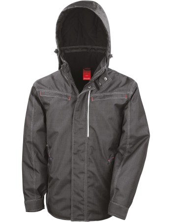 Denim texture rugged jacket 2