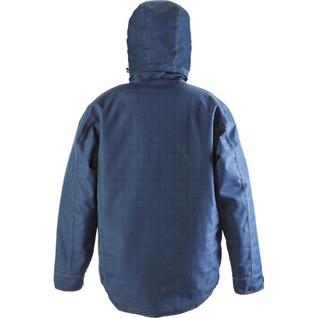 Parka resistente efecto denim