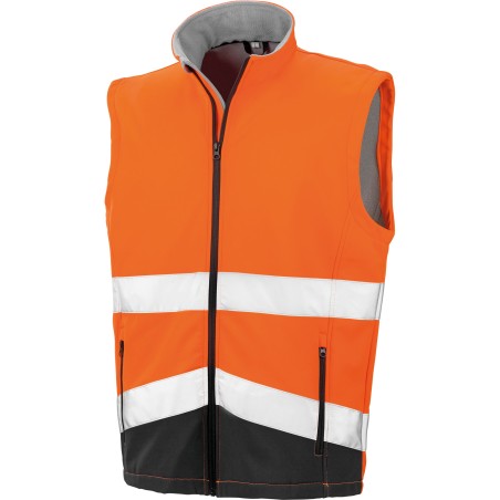 High-Viz softshell jacket