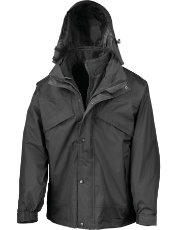 Chaqueta 3 en 1 con cremallera & clip 2