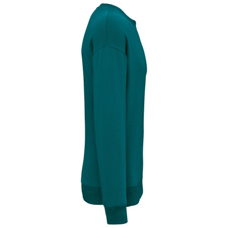 Sudadera ecorresponsable cuello redondo oversize unisex
