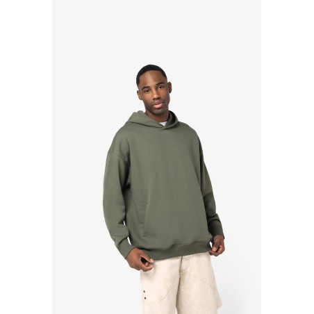 Sudadera ecorresponsable con capucha oversize unisex