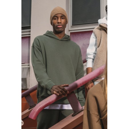 Sudadera ecorresponsable con capucha oversize unisex