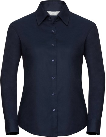 Camisa Oxford manga larga mujer 2