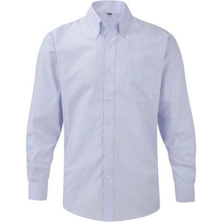 Camisa Oxford manga larga hombre